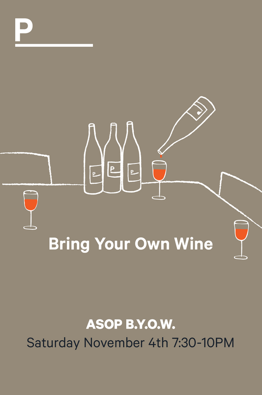 04-11 | ASOP Bring Your Own Wine (B.Y.O.W.)