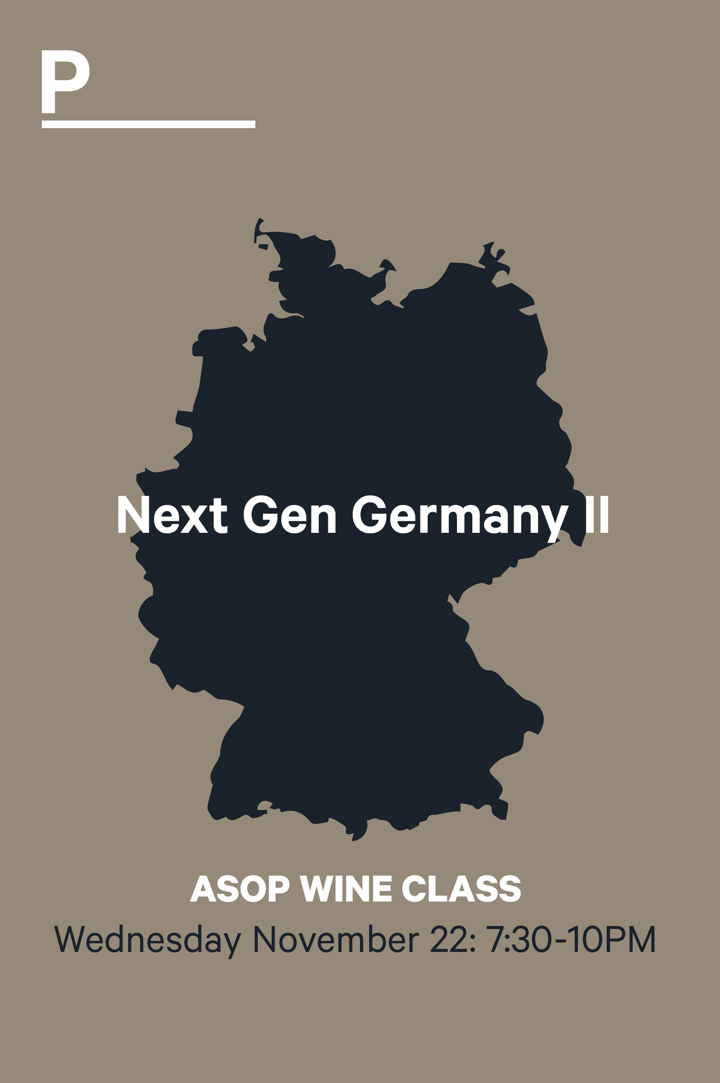 ASOP Wine Class: Next Gen Germany II