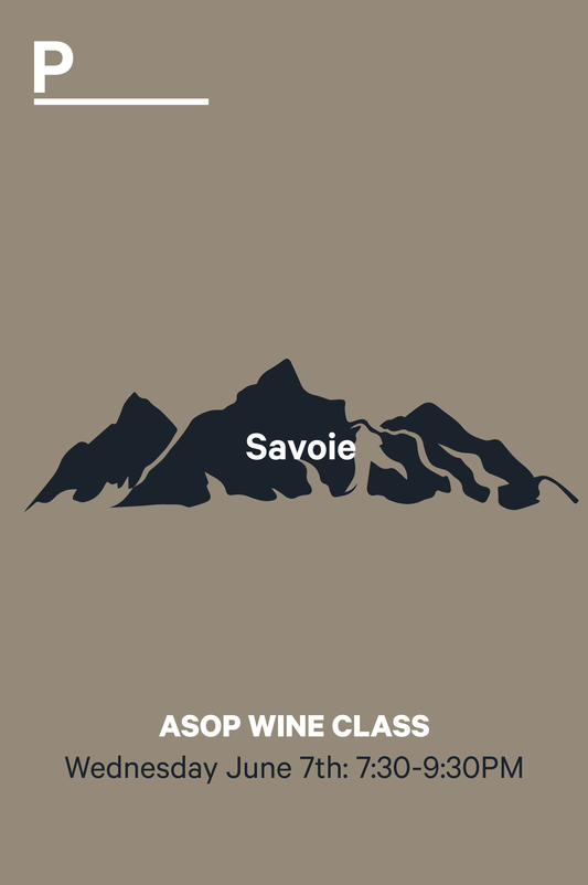 ASOP Wine Class: Savoie