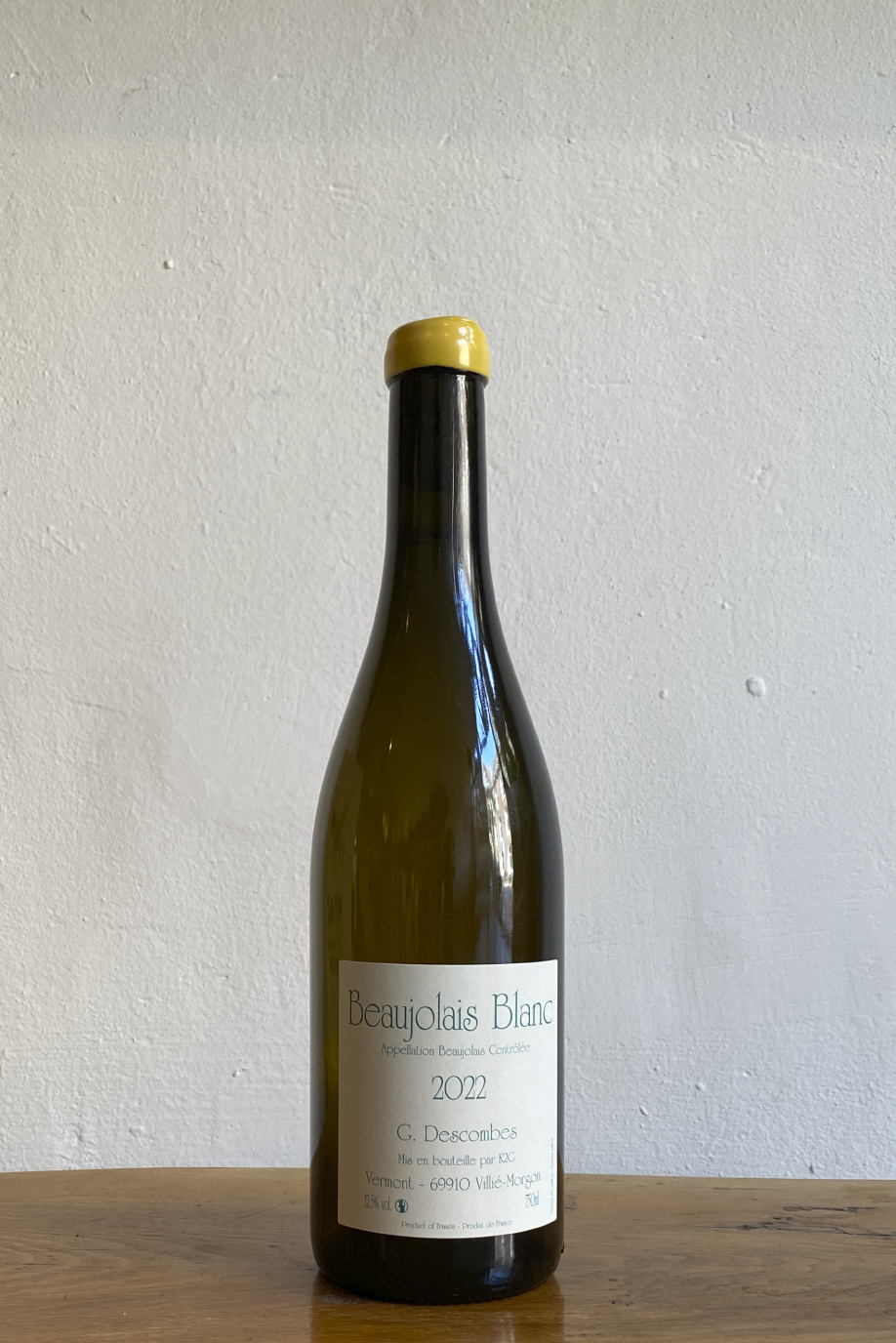 George Descombes - Beaujolais Blanc 2022