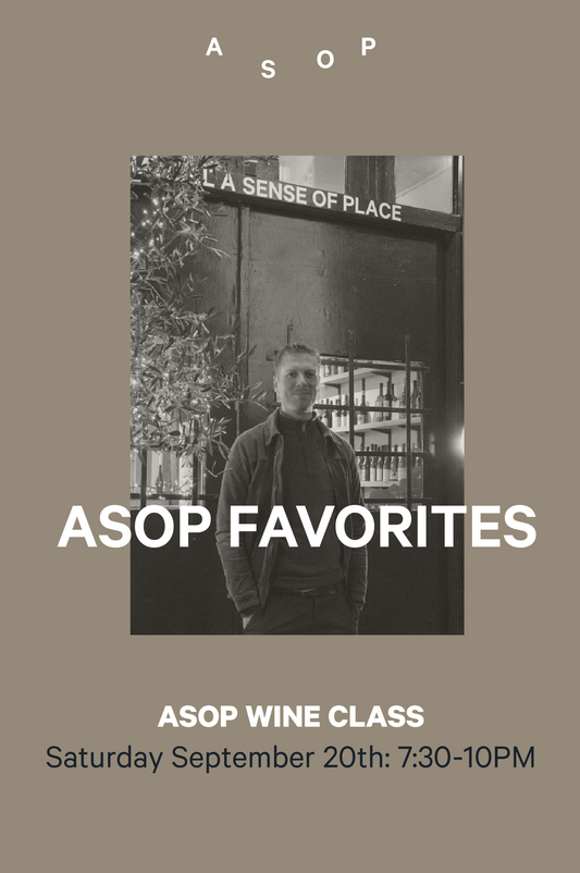 20-9 | ASOP Wine Class: ASOP's favorites