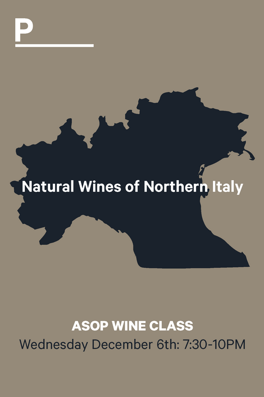 ASOP Wine Class: The Natural Wines of Northern Italy