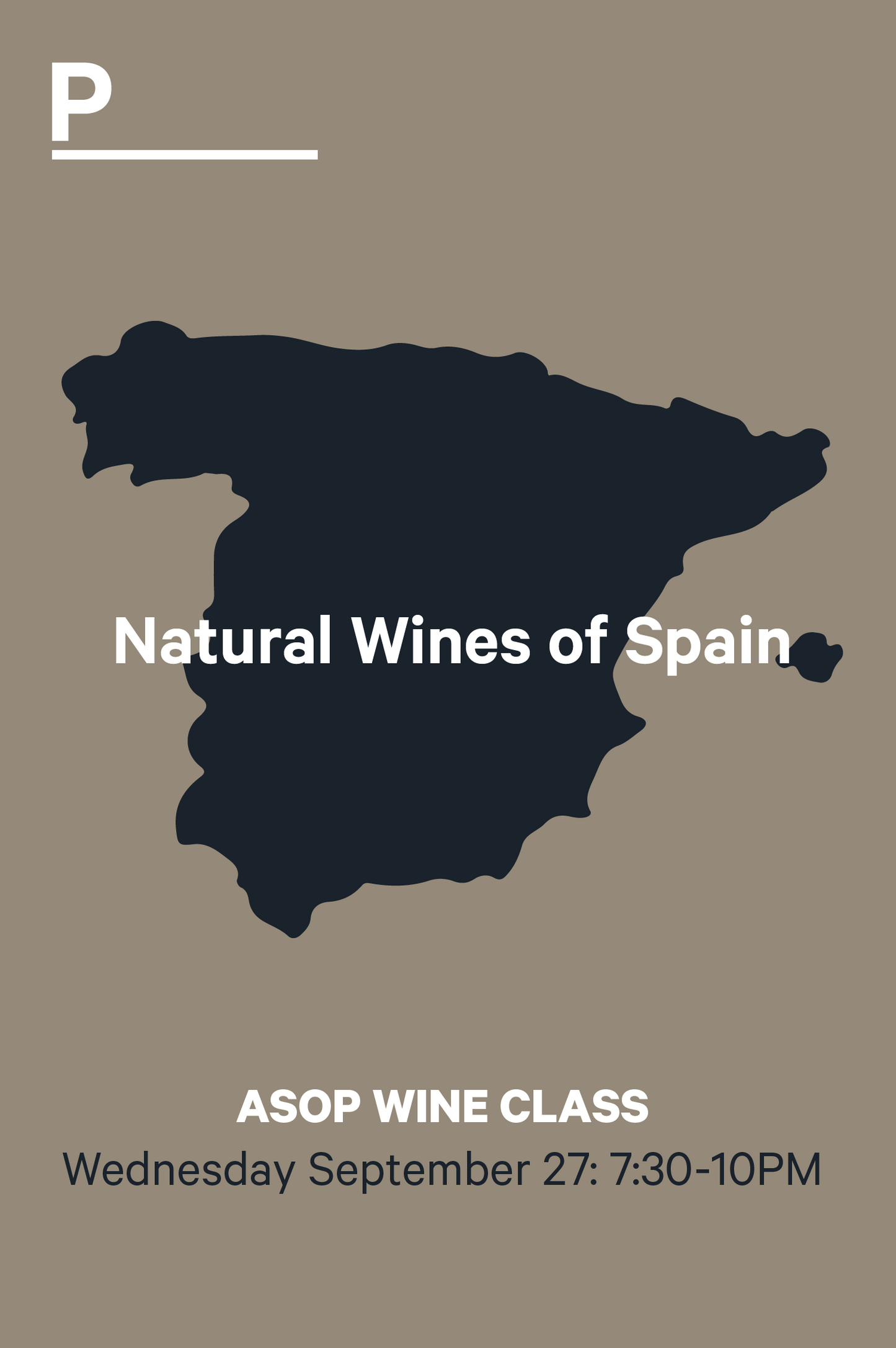 ASOP Wine Class: Natural Wines of Spain