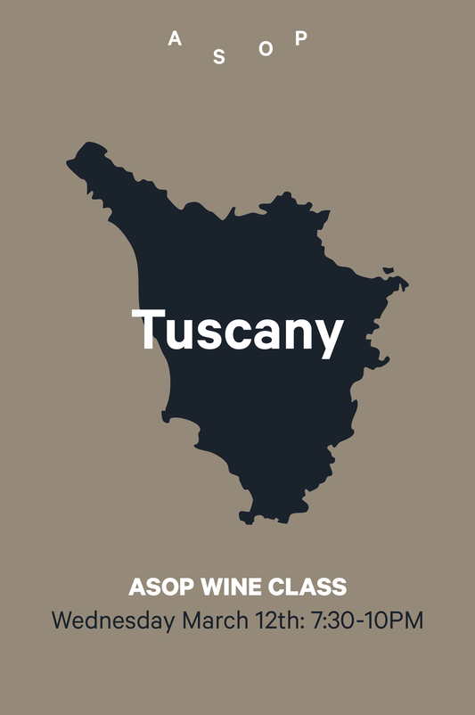 12-3 | ASOP Wine Class: Tuscany