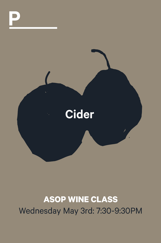 ASOP Wine Class: Cider
